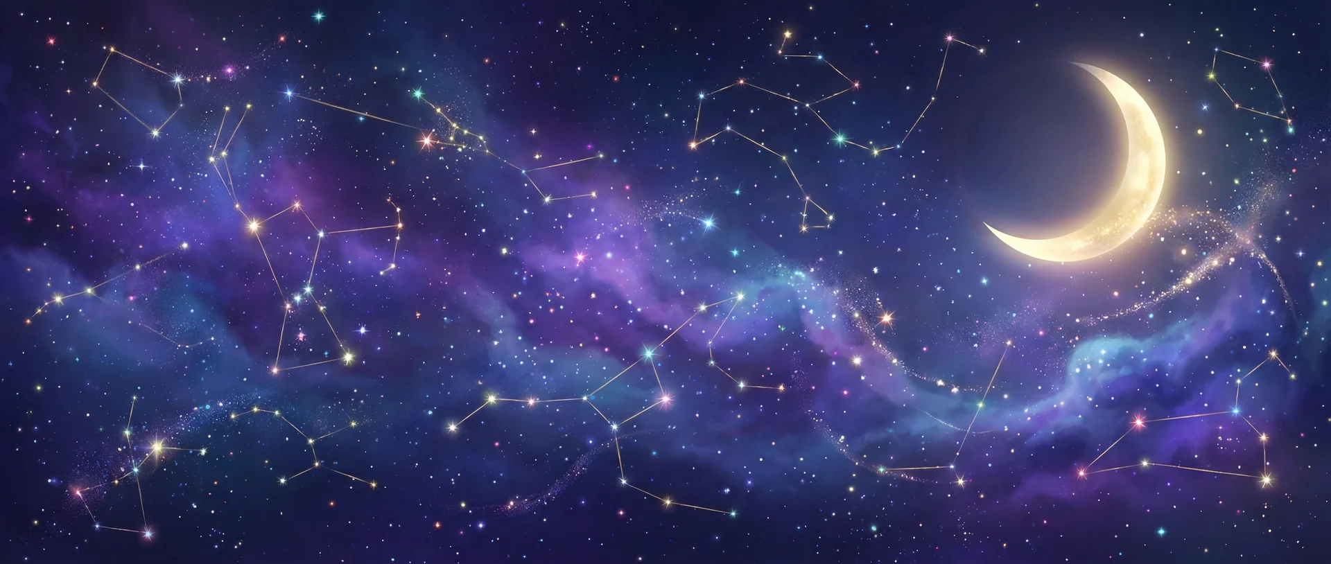 星空背景 - 慈喜秘密生活 | 每日星座运势与塔罗占卜